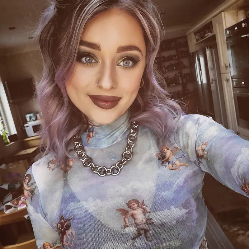 Mesh Crop Top - Wow Store