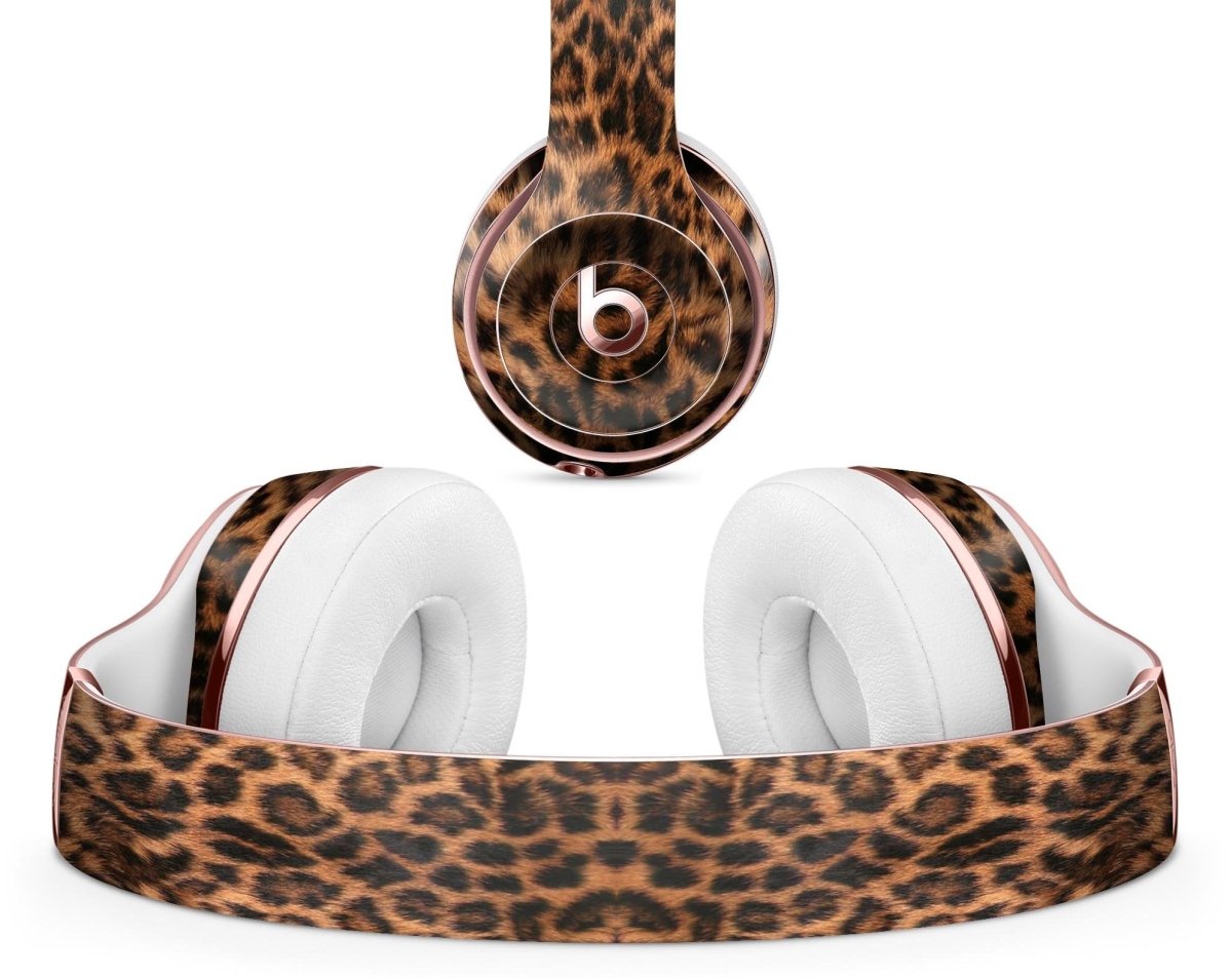 Mirrored Leopard Hide - Full Body Skin Decal Wrap Kit for Beats by Dre - Wow Store