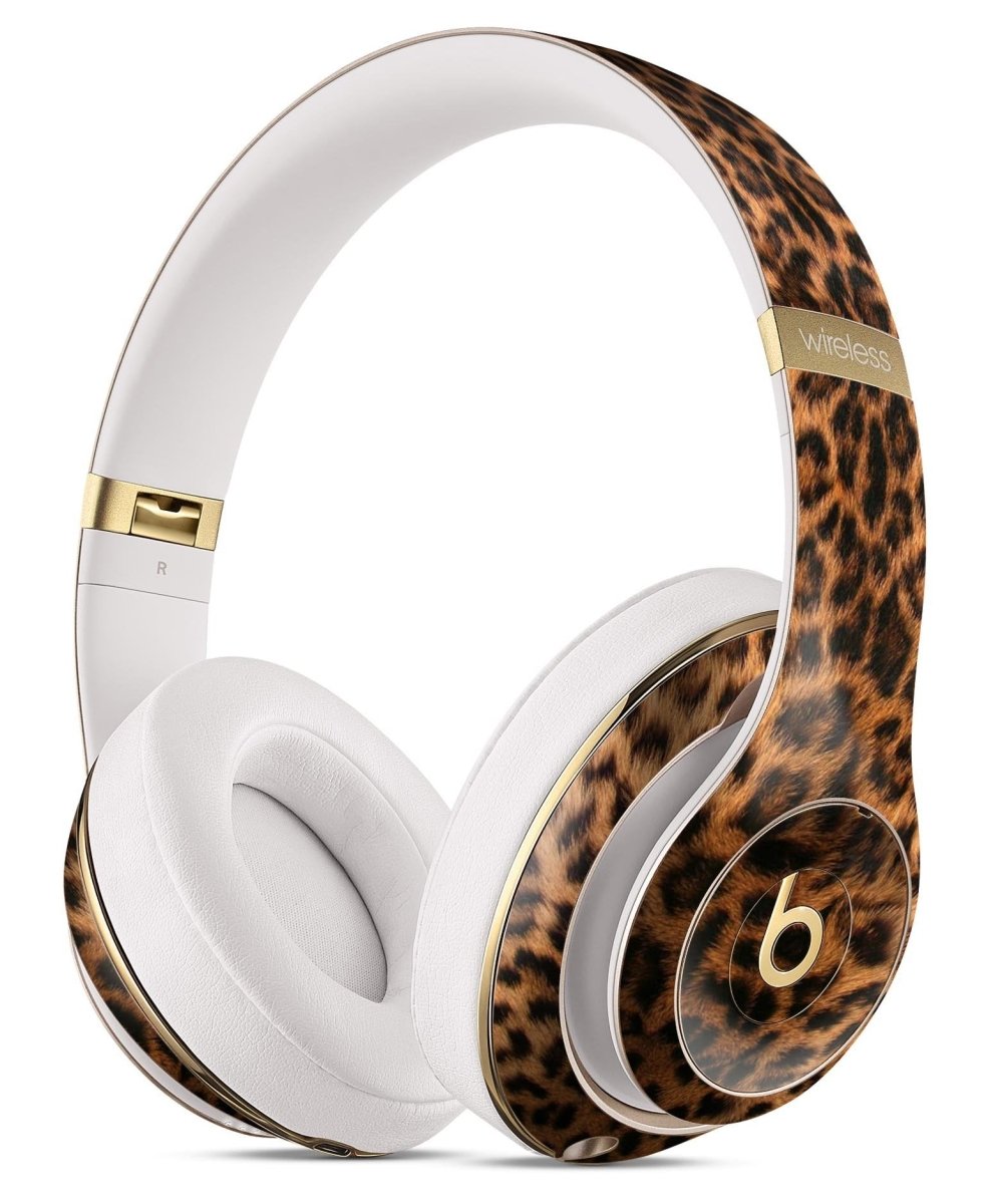 Mirrored Leopard Hide - Full Body Skin Decal Wrap Kit for Beats by Dre - Wow Store