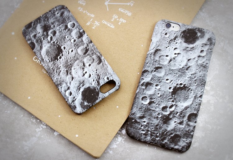 Moon Surface iPhone Case - Wow Store