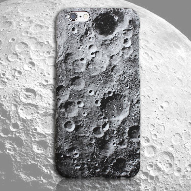 Moon Surface iPhone Case - Wow Store