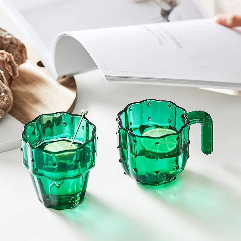 Nordic Cactus Stackable Glass Set - Wow Store