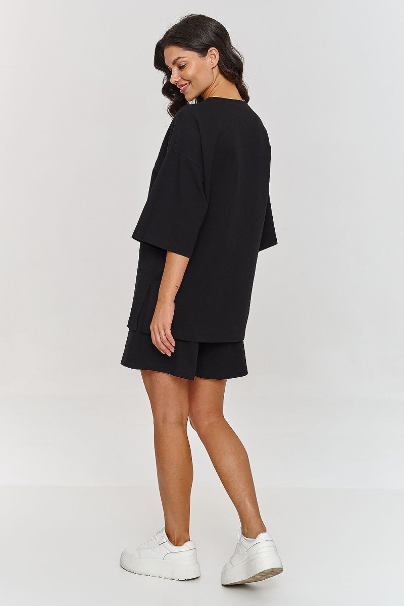 Oversized Cotton Comfort Tracksuit Set model 210714 - Makadamia | Wow Store - Wow Store