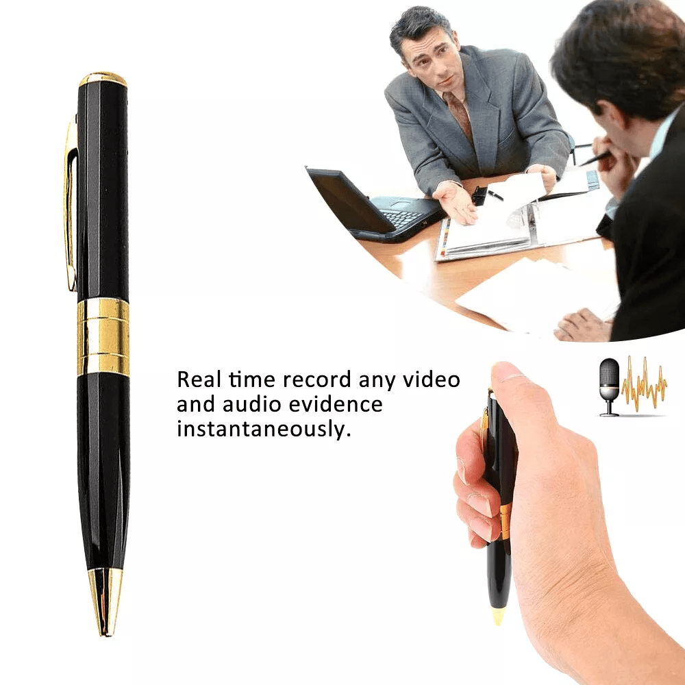 Pen Camera Cam Mini Hidden Pocket Audio Video Recorder DVR Security - Wow Store