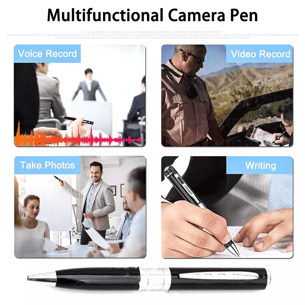 Pen Camera Cam Mini Hidden Pocket Audio Video Recorder DVR Security - Wow Store
