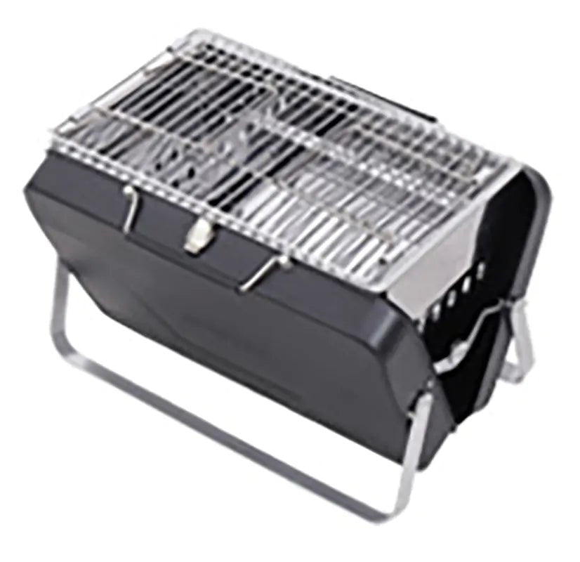 Portable Camping BBQ Folding Cooking Charcoal Coal Stainless Steel Grill - Wow Store