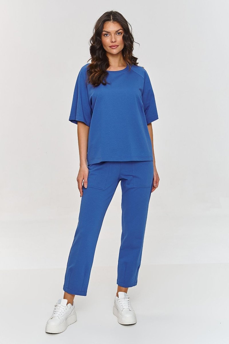 Premium Cotton Raglan Tracksuit Set 209861 - Makadamia | Wow Store - Wow Store