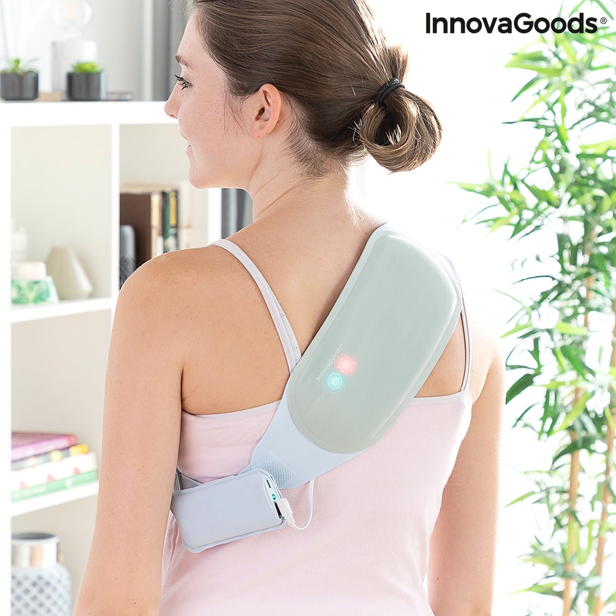 Rechargeable Wireless Massage and Heat Belt Beldisse InnovaGoods - Wow Store