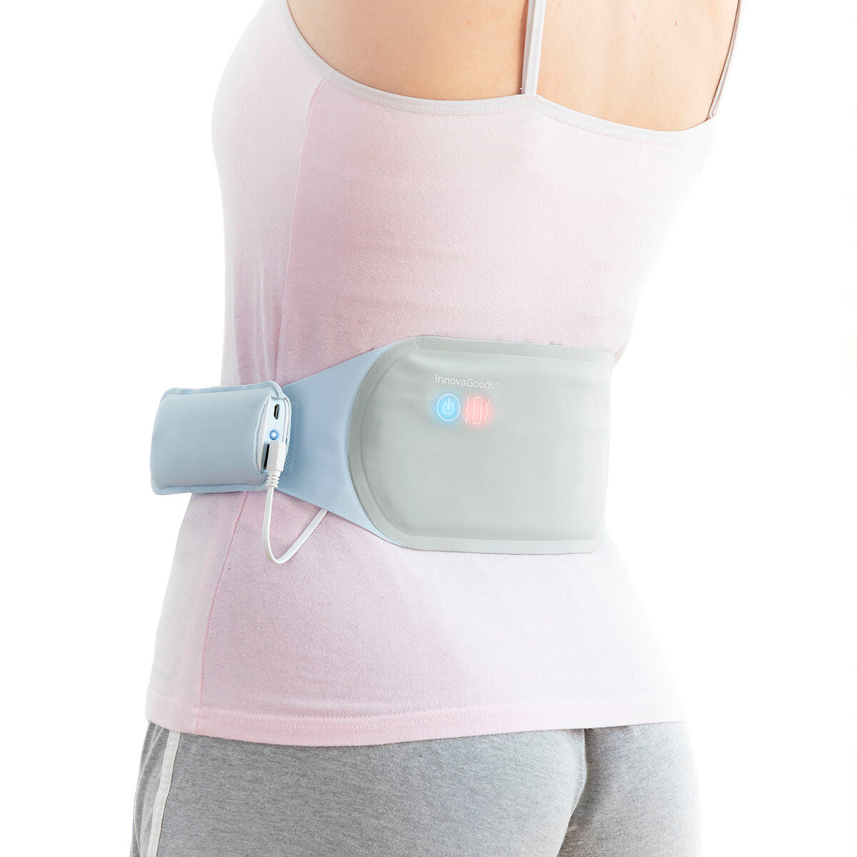 Rechargeable Wireless Massage and Heat Belt Beldisse InnovaGoods - Wow Store