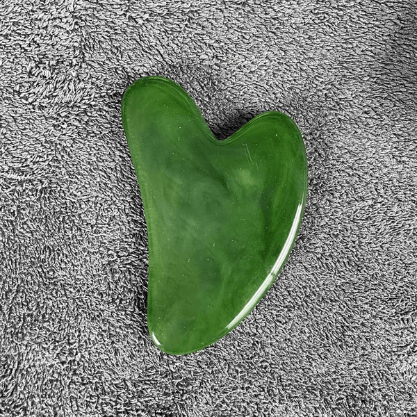 Hartvormige gua sha tool van hars, 10 kleuren