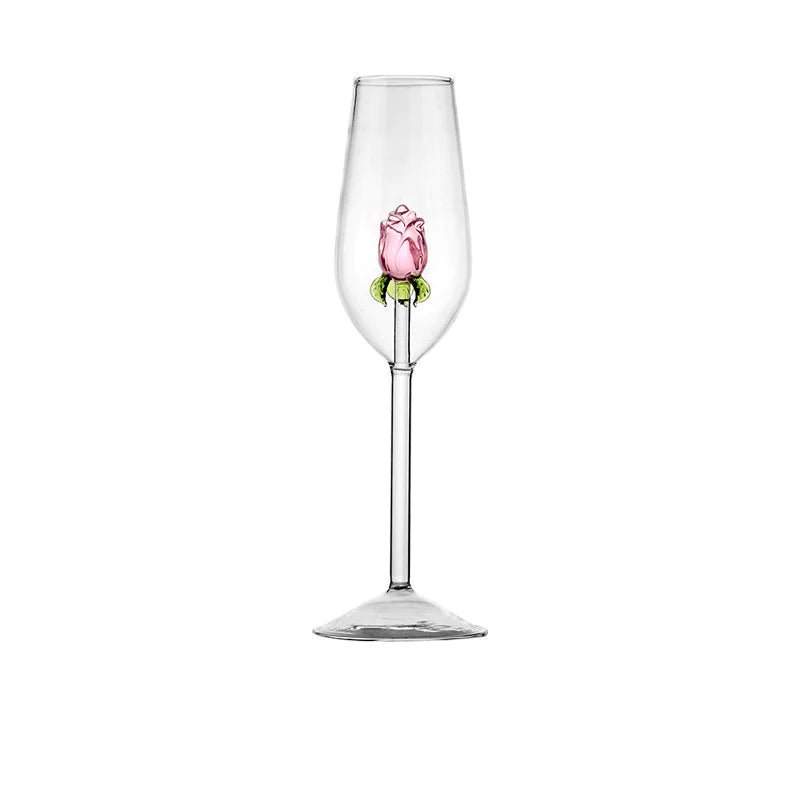 Rose Wine Glass - Wow Store