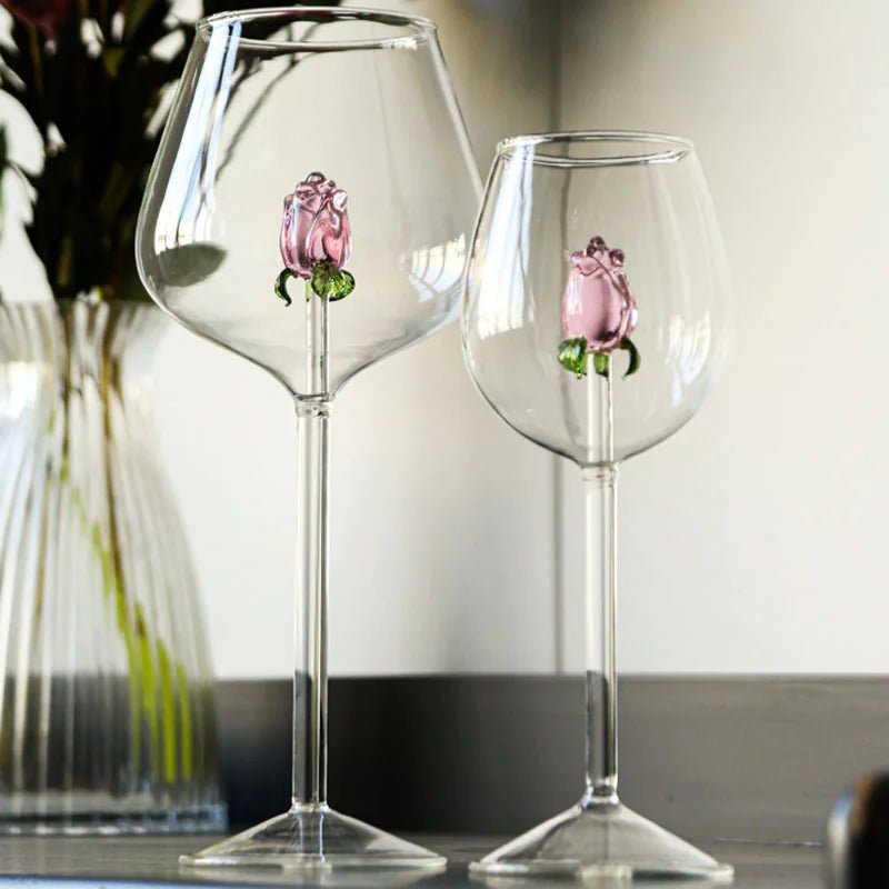 Rose Wine Glass - Wow Store