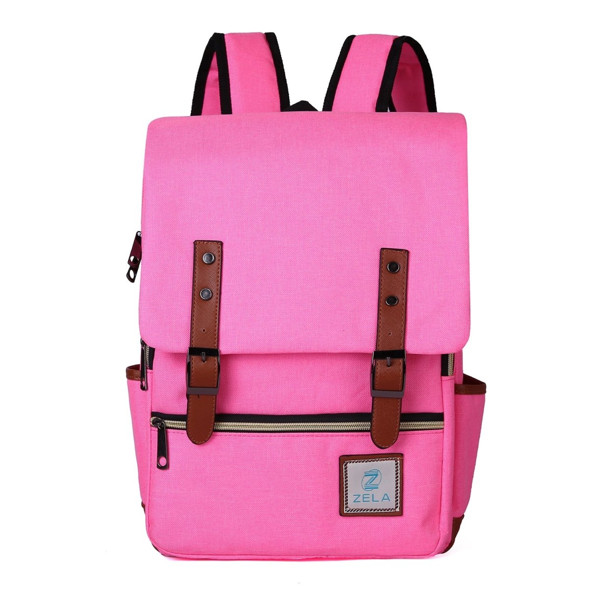 Slim Backpack College,School and Business Fits 15 - inch Laptop - Hot Pink - Wow Store