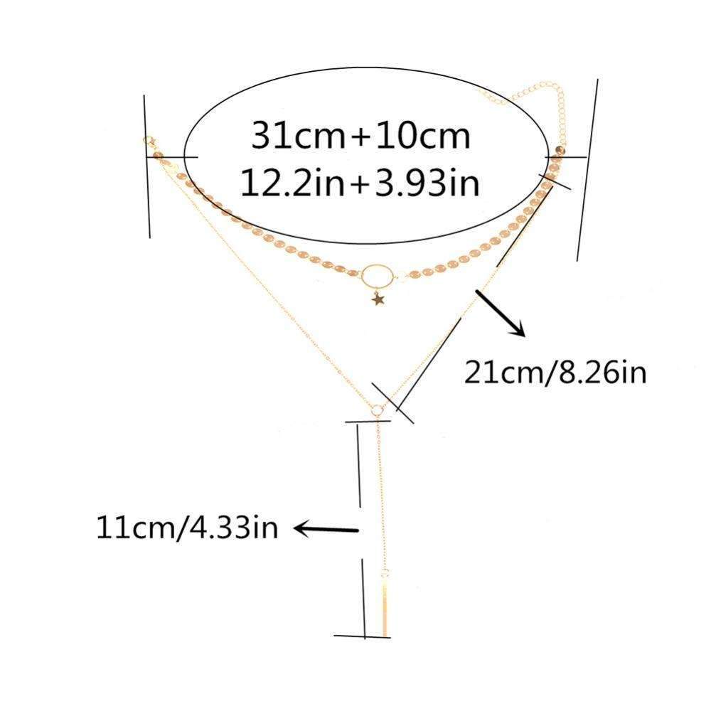 Star Choker Lariat Necklace - Wow Store