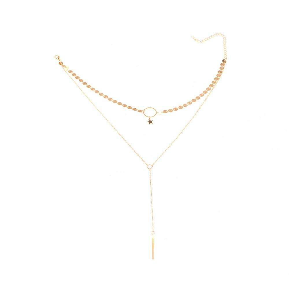 Star Choker Lariat Necklace - Wow Store