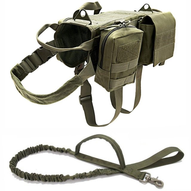 Tactical Military Dog Harness - Wow Store
