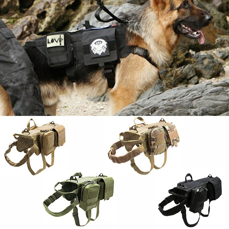 Tactical Military Dog Harness - Wow Store
