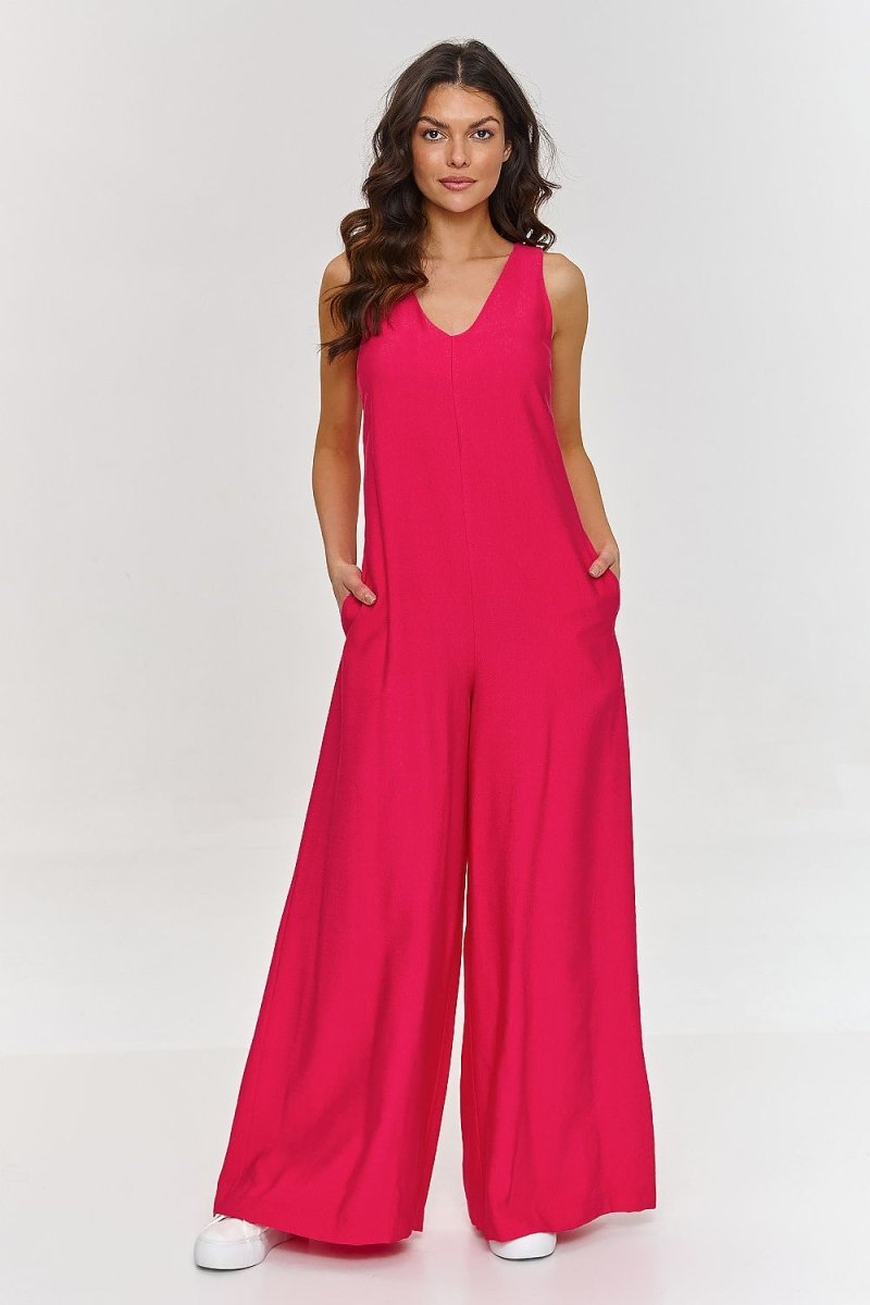 The Stylish jumpsuit model 212404 Makadamia - Wow Store - Wow Store