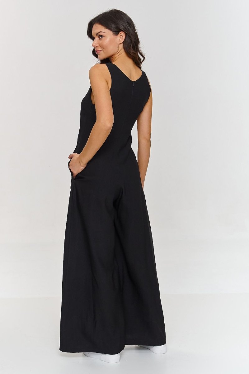 The Stylish jumpsuit model 212404 Makadamia - Wow Store - Wow Store