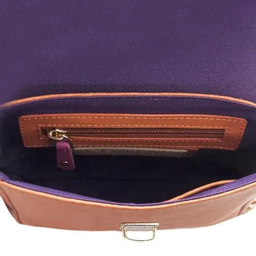 Tiny Leather Handbag - Watermelon/Orange (Option 1) - Wow Store