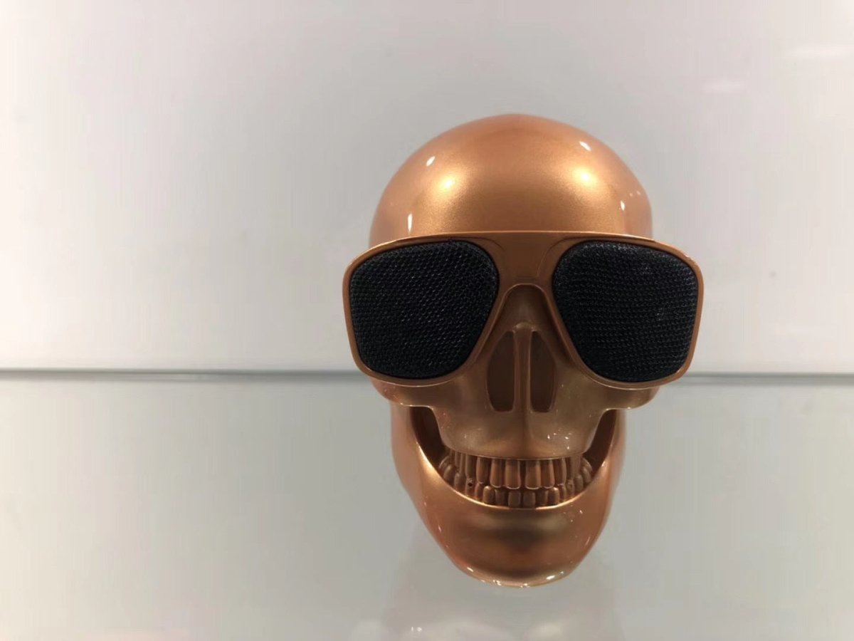 Wireless Bluetooth Speaker Cartoon Bone Ghost Head - Wow Store