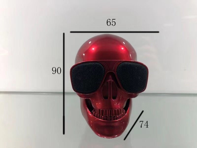 Wireless Bluetooth Speaker Cartoon Bone Ghost Head - Wow Store