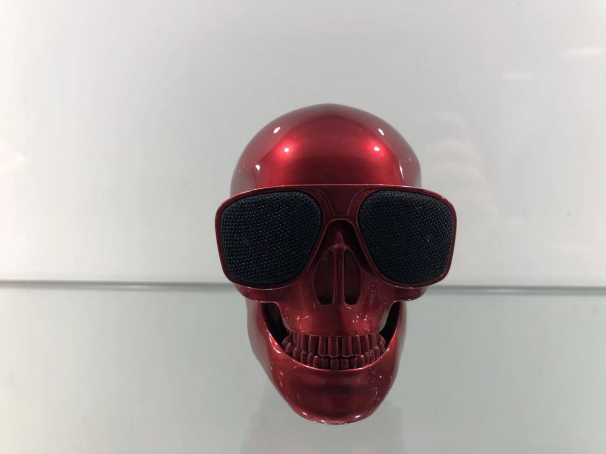 Wireless Bluetooth Speaker Cartoon Bone Ghost Head - Wow Store