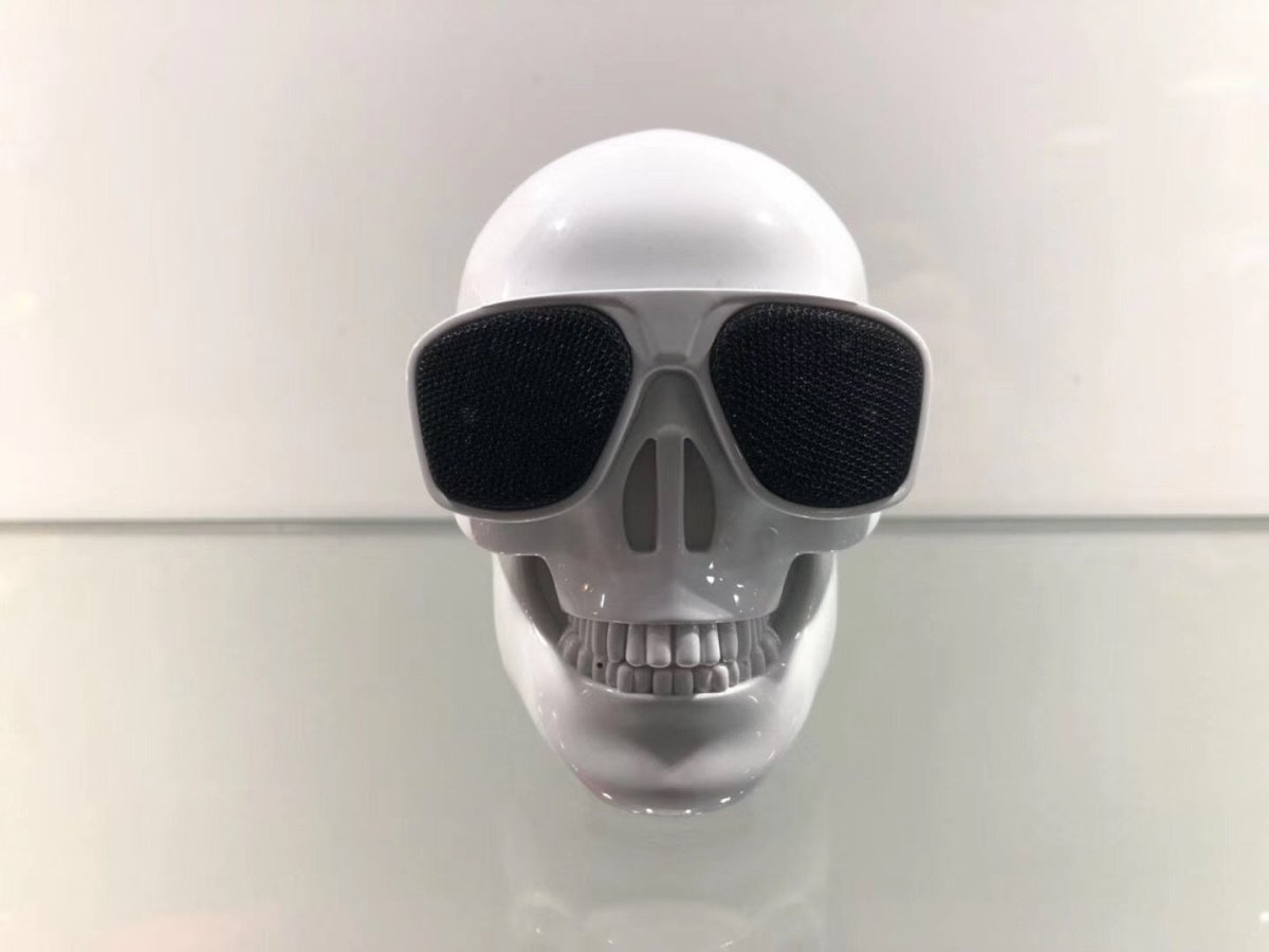 Wireless Bluetooth Speaker Cartoon Bone Ghost Head - Wow Store