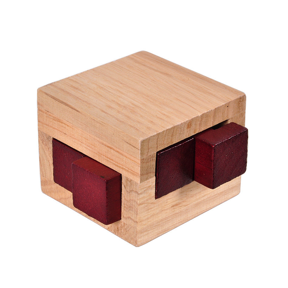 Wooden Puzzle Toy - Adult Intelligence Challenge Set