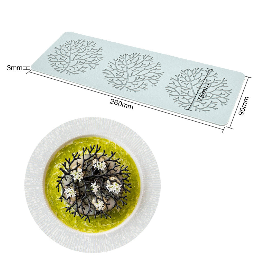Artisan Leaf Lace Silicone Mold