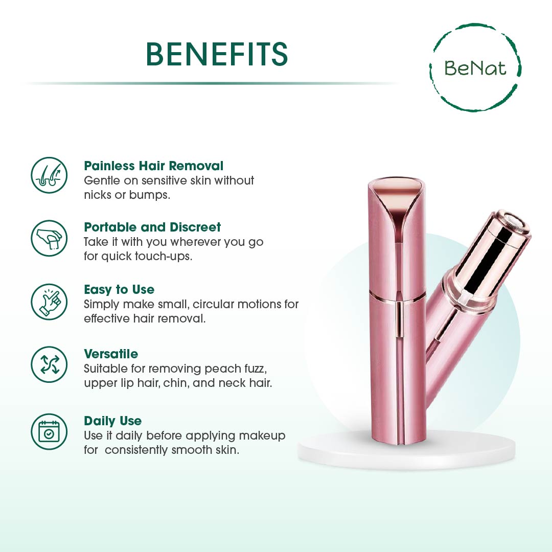 Precision LED Facial Hair Remover