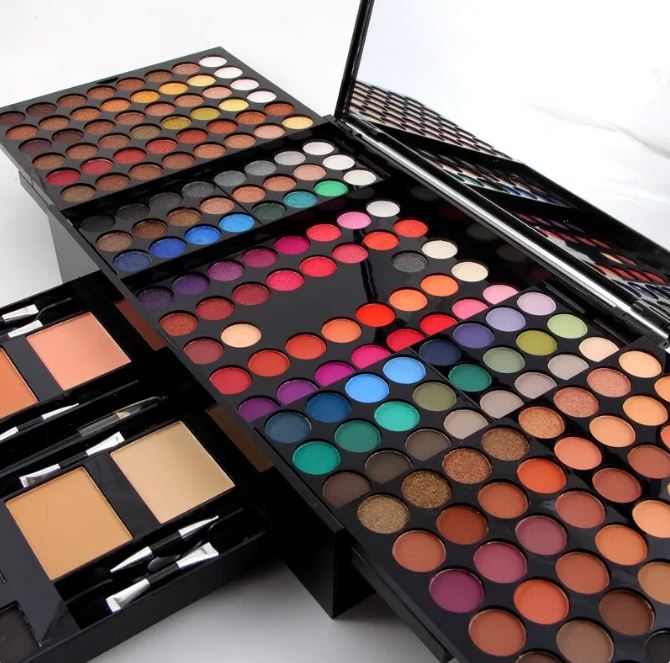 180 Colors Eye Shadow & Blush Professional Palette