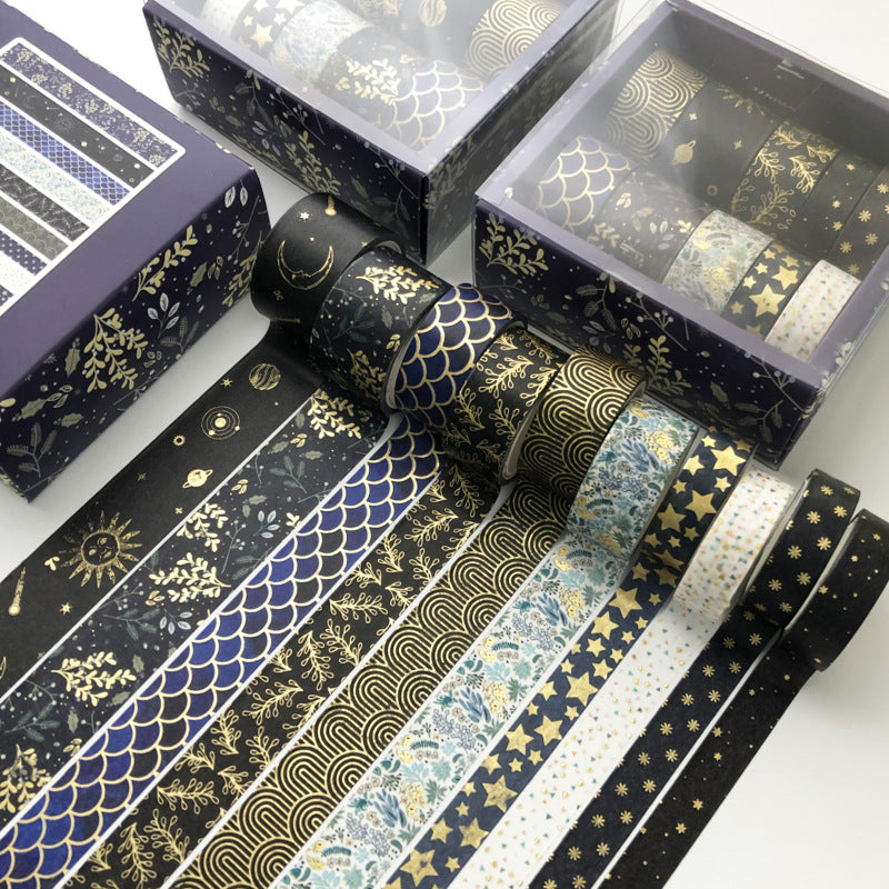 Luxury Decorative Handwriting Tape Collection - 10 Rolls