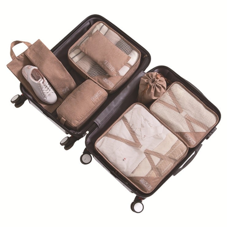 Luxury Travel Organizer & Storage Bag Set