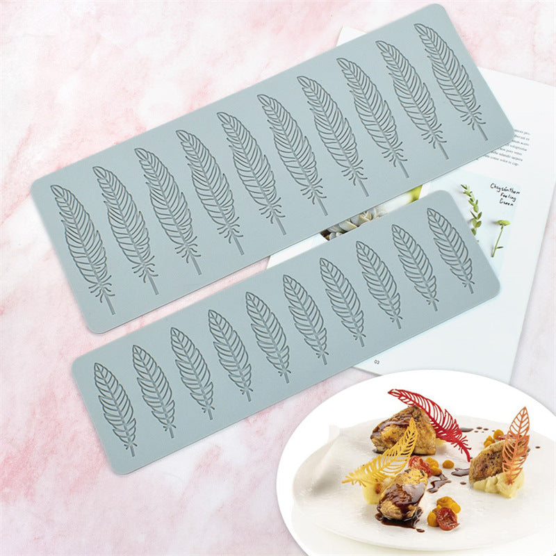 Geometric Oval Lace Silicone Tableware Mat