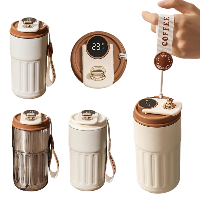 Smart Thermal Bottle with Digital Temperature Display