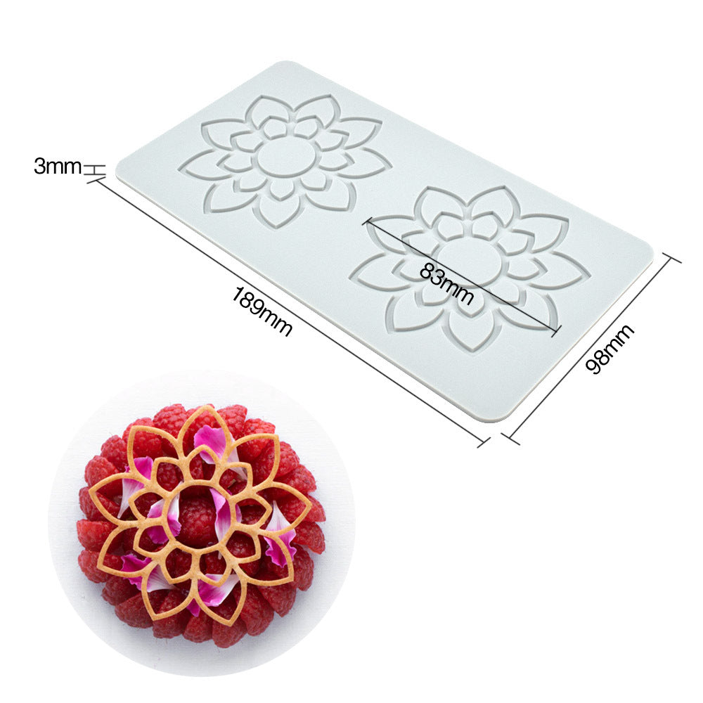 Artisan Leaf Lace Silicone Mold