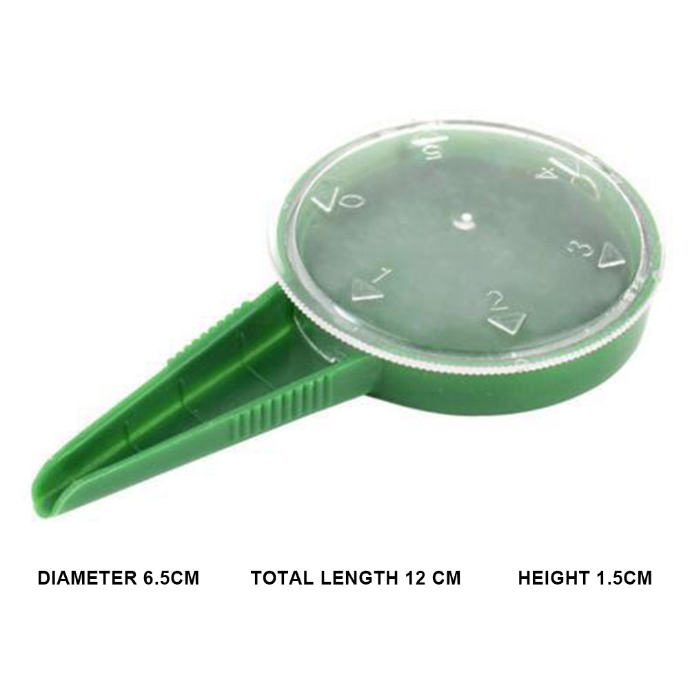 Precision Seed Planter with 5-Setting Adjustable Dial