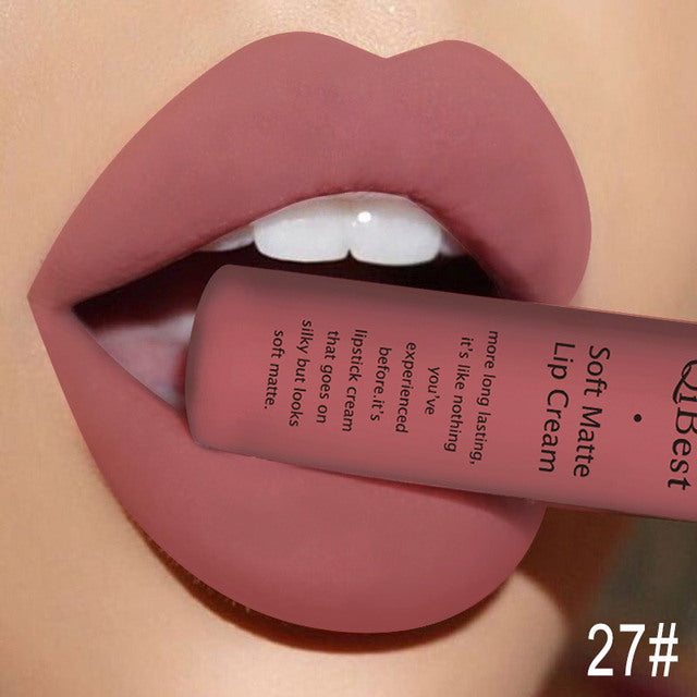 Matte Liquid Lip Gloss - Long-Lasting Non-Fading Finish
