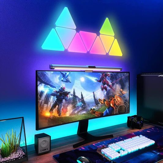 10 - Pack Modular Triangle Smart Wall Light - Wow Store