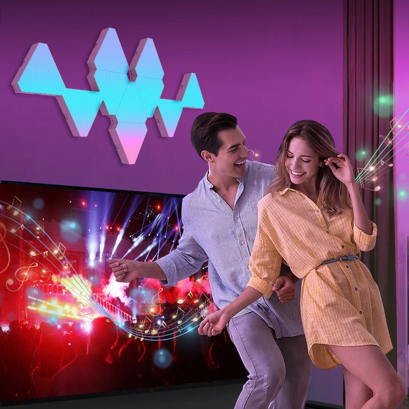 10 - Pack Modular Triangle Smart Wall Light - Wow Store