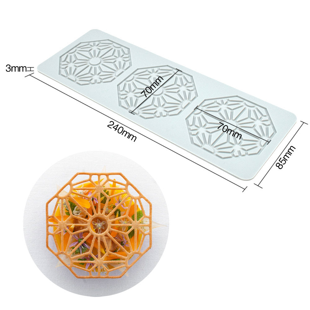 Artisan Leaf Lace Silicone Mold