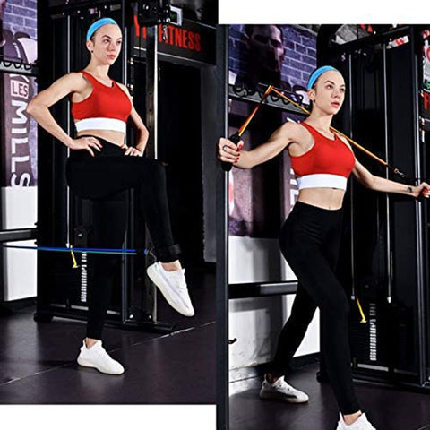 11Pcs Fitness Equipment Resistance Band Set - Wow Store