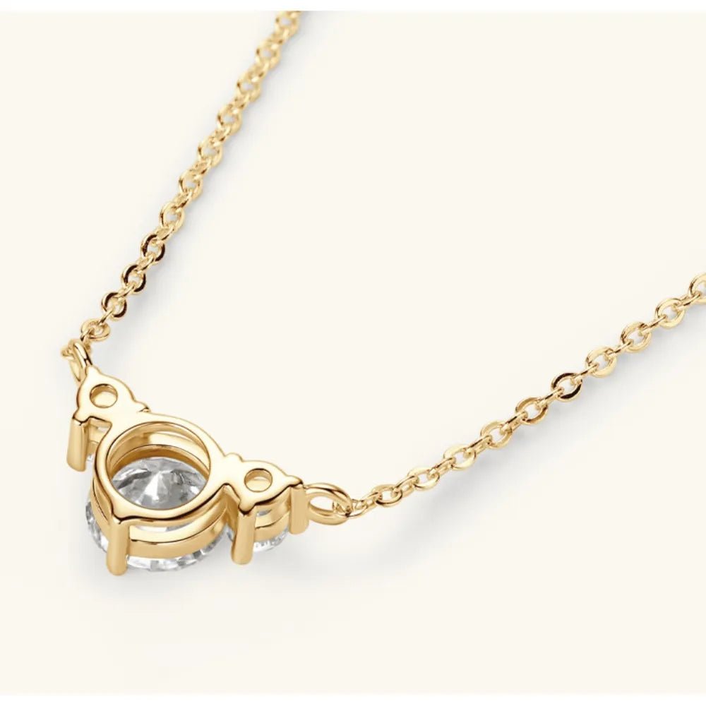 1.2 Carat Moissanite 925 Sterling Silver Necklace - Wow Store
