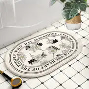 Luxury Cashmere Non-Slip Bathroom Mat