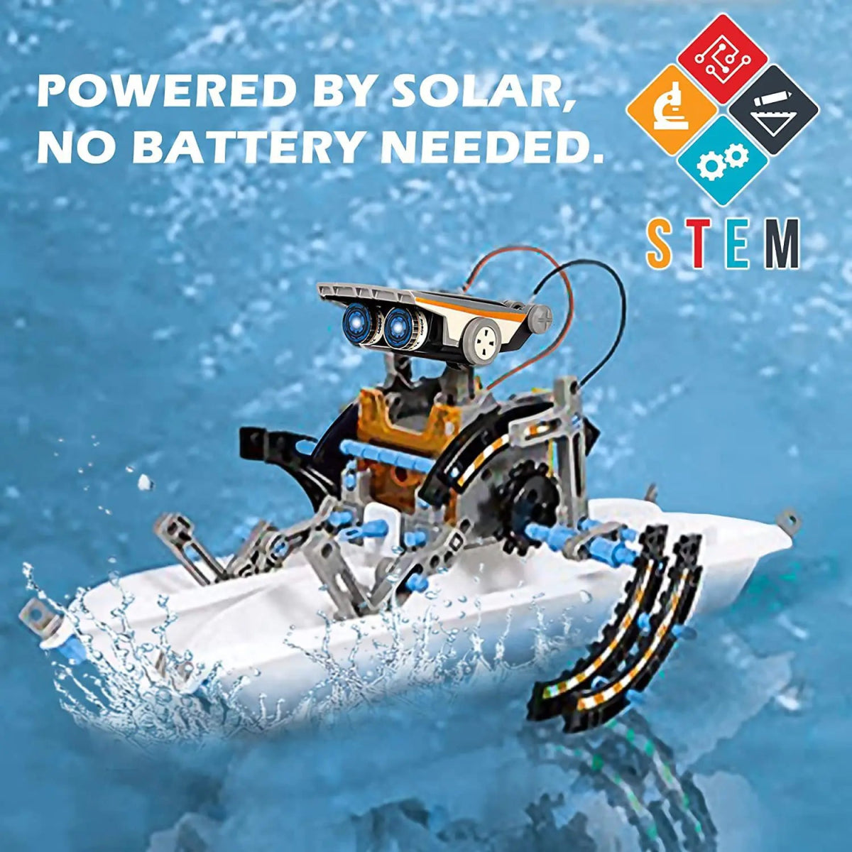 13 - in - 1 Solar Powered Robot Kit - Educational STEM Assembling Toy | wowstore.live - Wow Store