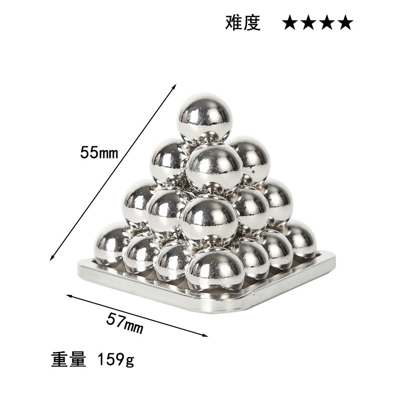 Luxury Puzzle Lock - Premium Zinc Alloy Intelligence Toy