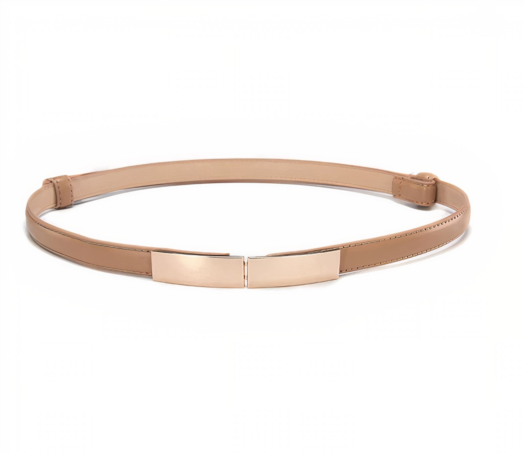 Luka Skinny Belt in Vegan Leather