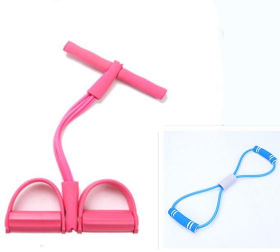 Foot Pedal Resistance Tube with Handle — view 4
