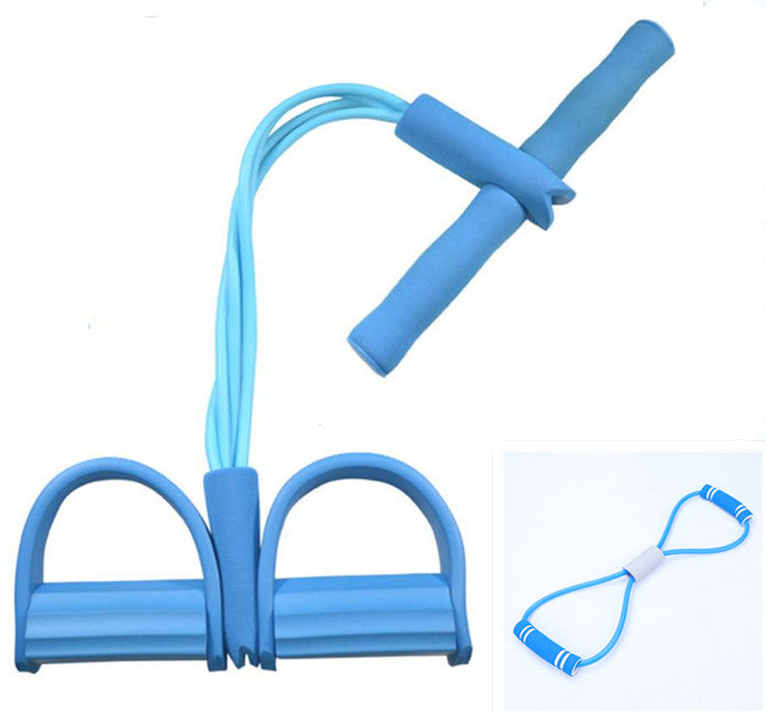 Foot Pedal Resistance Tube with Handle